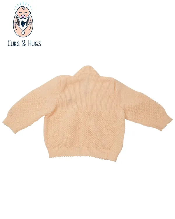 Beige_Sweater_Set_With_Cap_Booties_Mittens_For_New_Born_Baby