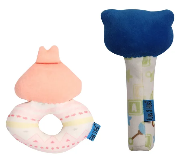Multicolour_Ring_And_Stick_Soft_Toys_For_Babies_Face_Rattle_Girls_&_Boys_Toys_(Pack_Of_2)