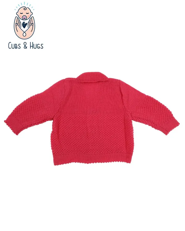 Pink_Sweater_Set_With_Cap_Booties_Mittens_For_New_Born_Baby