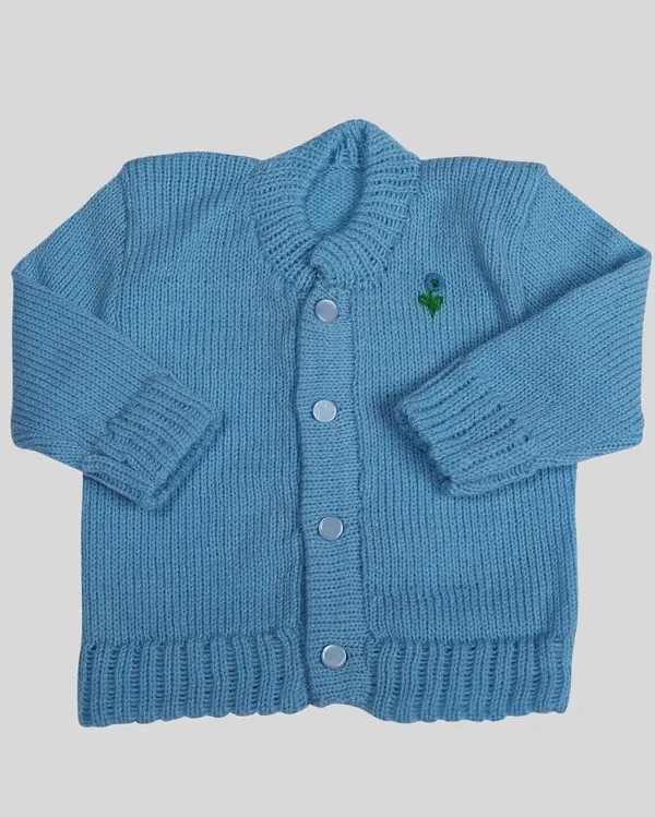 Blue_Sweater_Front_Open_Round_Neck_Cardigan_For_Baby