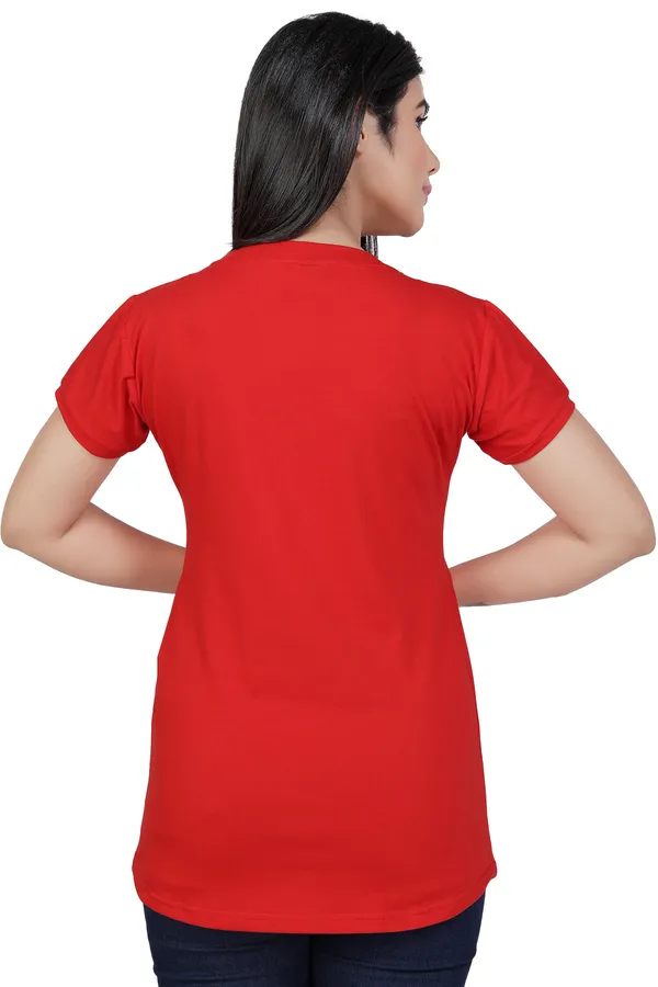 Red_Cotton_Feeding_Top_Tshirt_For_Women