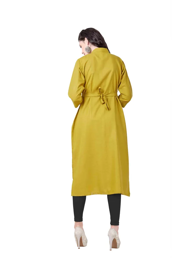 Yellow_Maternity_Kurta_For_Pre_And_Post_Pregnancy_For_Women
