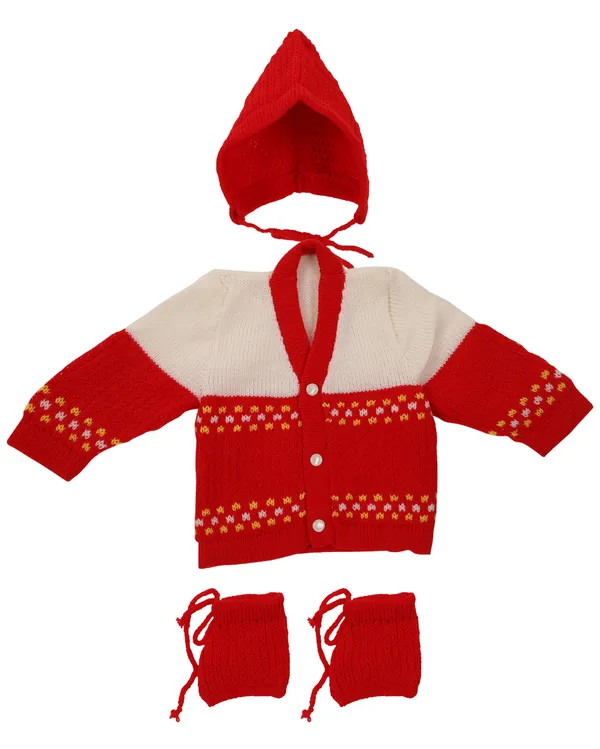 Red_Knitted_Full_Sleeves_Sweater_With_Colour_Block_Design