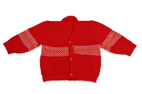 Red_Knitted_Sweater,_Leggings,_Cap_&_Booties_Full_Suit_For_Baby_(4_Pcs)