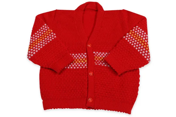 Red_Knitted_Sweater,_Leggings,_Cap_&_Booties_Full_Suit_For_Baby_(4_Pcs)