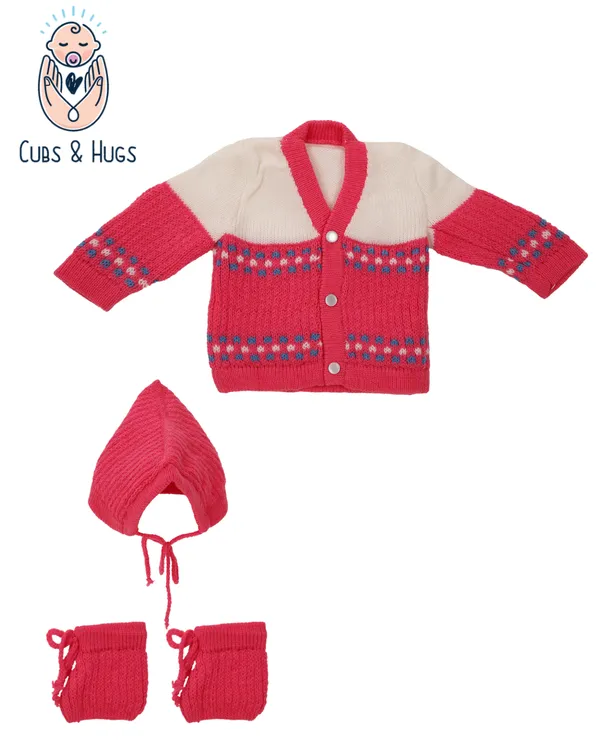 Pink_Knitted_Full_Sleeves_Sweater_With_Colour_Block_Design