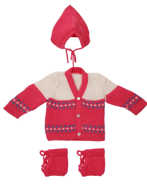 Pink_Knitted_Full_Sleeves_Sweater_With_Colour_Block_Design