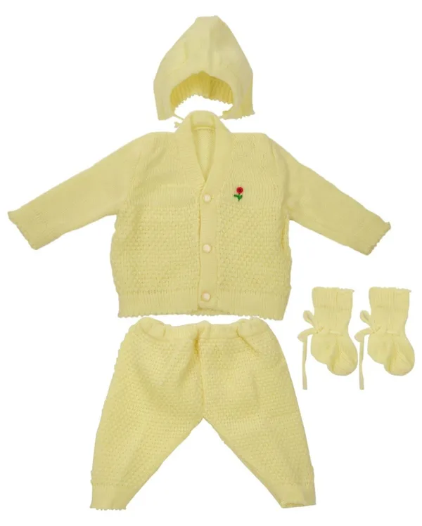 Lemon_Yellow_Knitted_Sweater,_Leggings,_Cap_&_Booties_Full_Suit_For_New_Born_Baby_(4_Pcs)