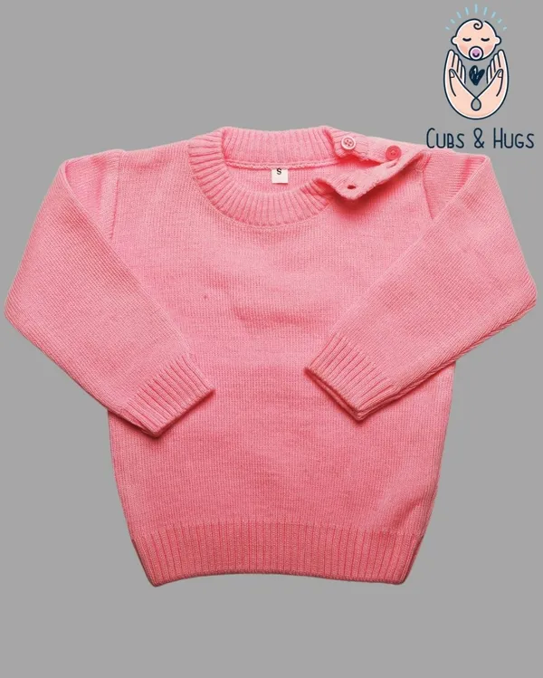 Pink_Woolen_Full_Sleeves_Baby_Sweater_Pullover_Cardigan