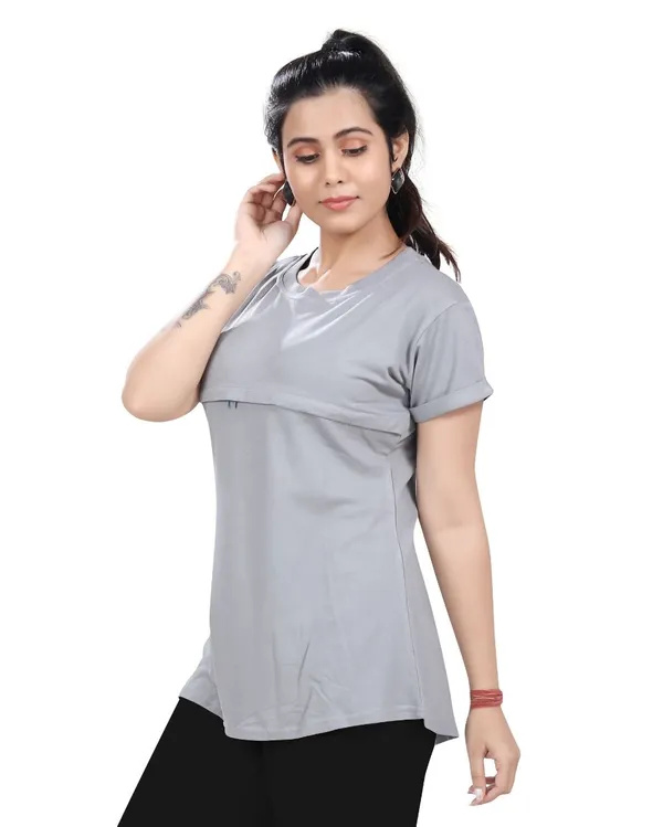Grey_Cotton_Feeding_Top_Tshirt_For_Women