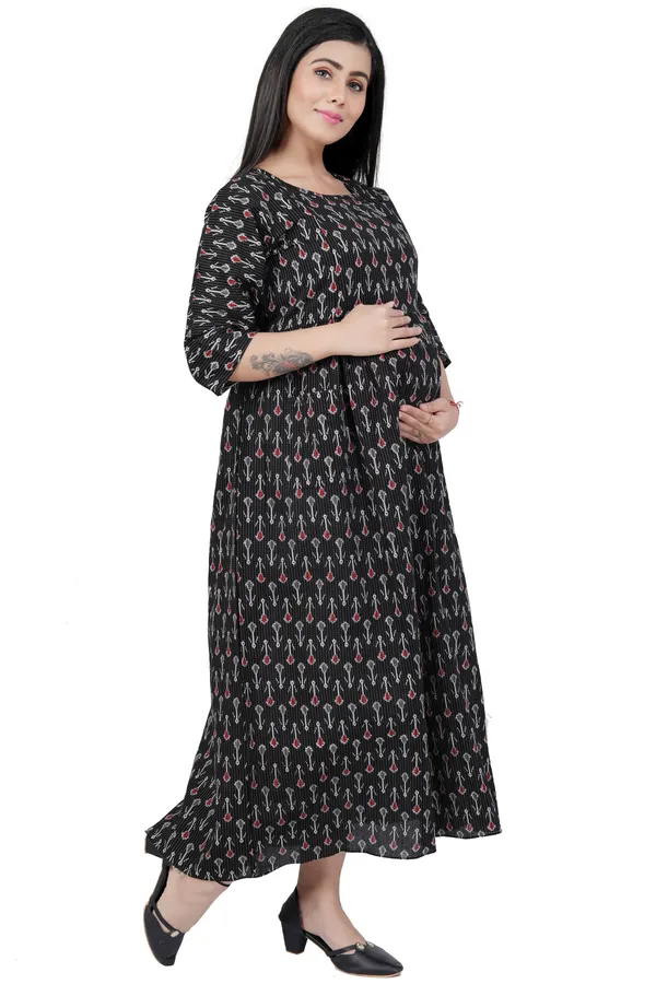 Black_Maternity_Dress_For_Women