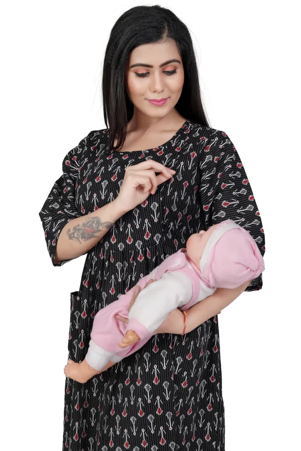 Black_Maternity_Dress_For_Women