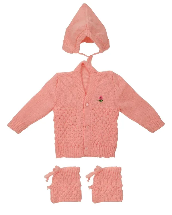 Light_Pink_Front_Open_Embroidery_Sweater_For_New_Born_Baby