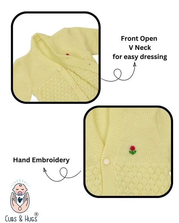 Lemon_Yellow_Front_Open_Embroidery_Sweater_For_New_Born_Baby