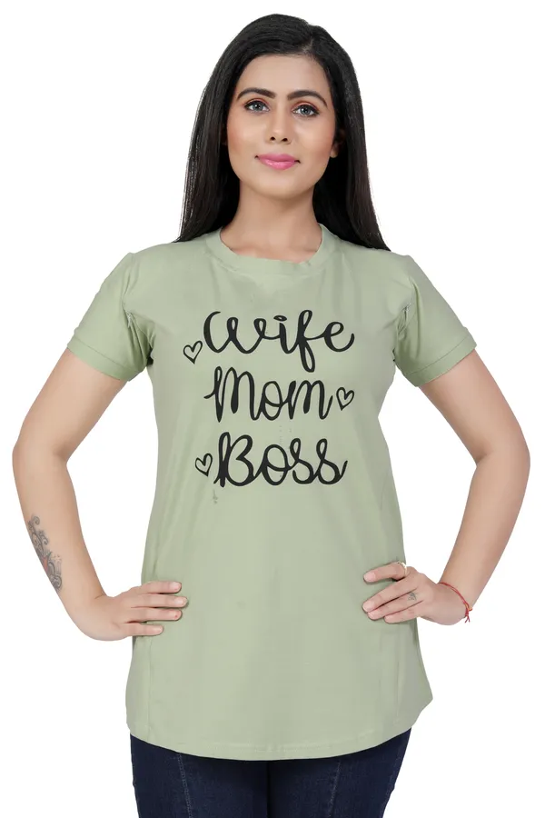 Green_Cotton_Feeding_Top_Tshirt_For_Women