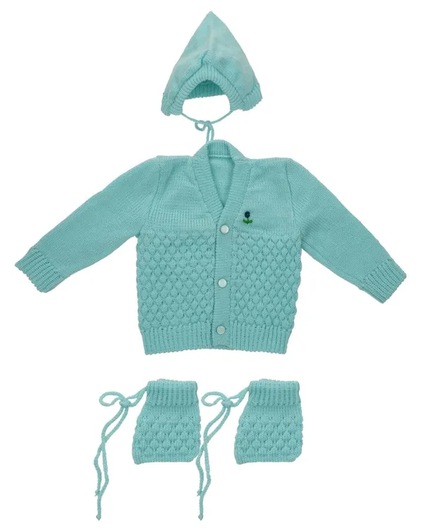 Turquoise_Front_Open_Embroidery_Sweater_For_New_Born_Baby