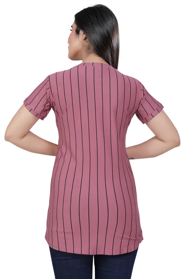 Pink_Cotton_Feeding_Top_Tshirt_For_Women