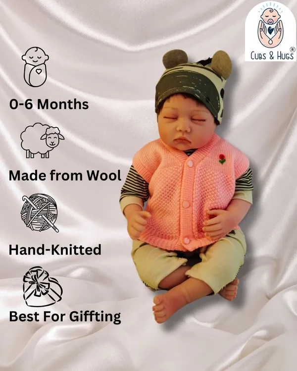 Pink_Woollen_New_Born_Baby_Vest