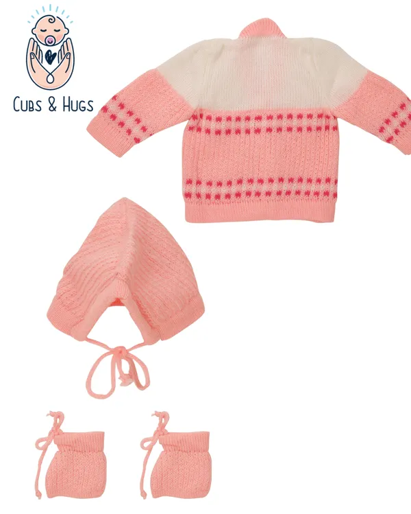 Pink_Knitted_Full_Sleeves_Sweater_With_Colour_Block_Design