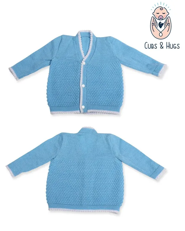 Blue_Sweater_Front_Open_V_Neck_Coat_For_Baby