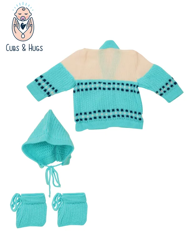 Blue_Knitted_Full_Sleeves_Sweater_With_Colour_Block_Design