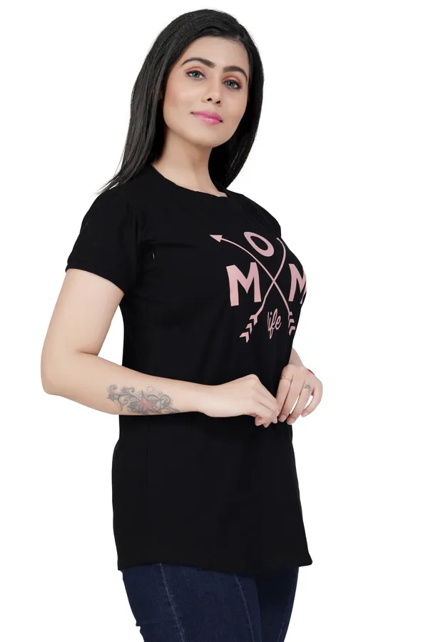 Black_Cotton_Feeding_Top_Tshirt_For_Women
