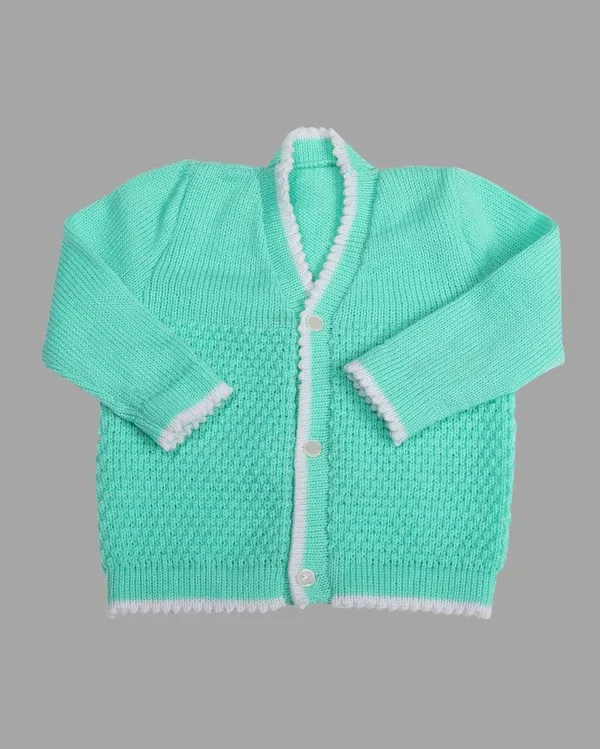 Green_Sweater_Front_Open_V_Neck_Coat_For_Baby