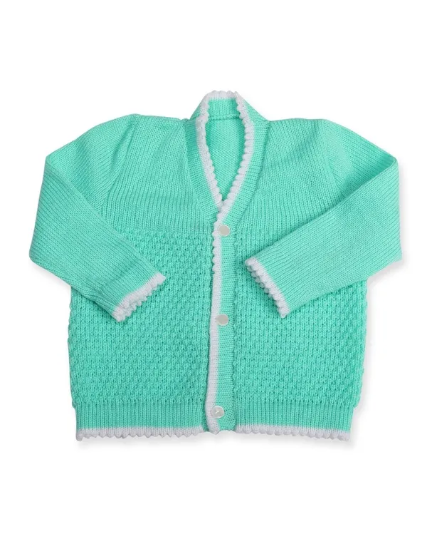 Green_Sweater_Front_Open_V_Neck_Coat_For_Baby