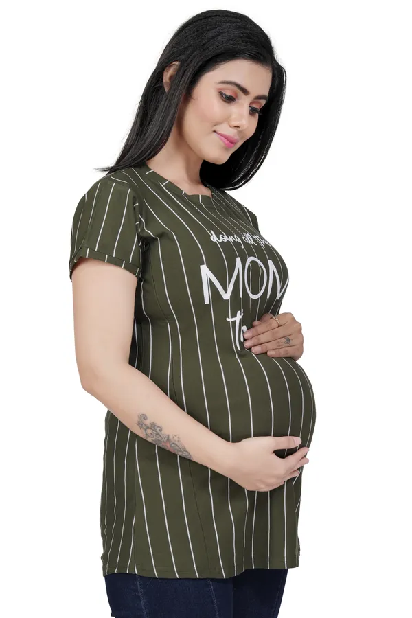 Green_Cotton_Feeding_Top_Tshirt_For_Women