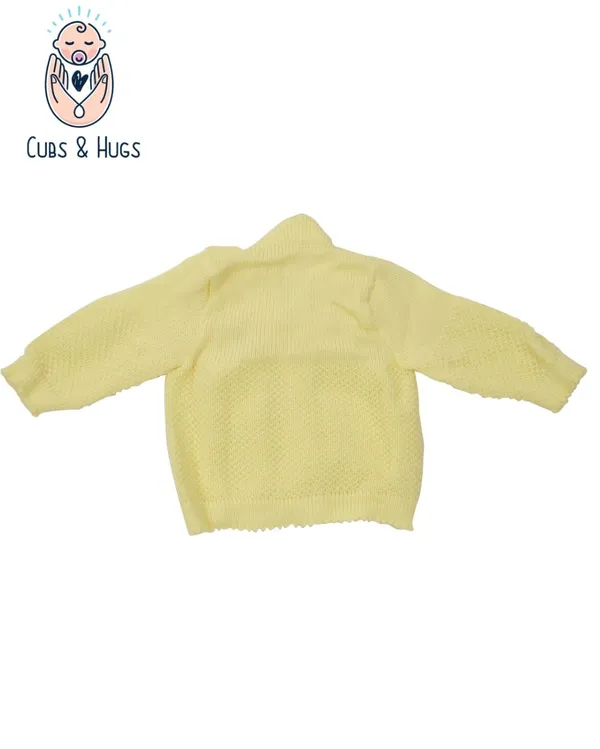 Lemon_Yellow_Sweater_Set_With_Cap_Booties_Mittens_For_New_Born_Baby
