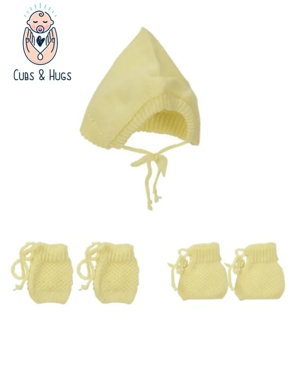 Lemon_Yellow_Sweater_Set_With_Cap_Booties_Mittens_For_New_Born_Baby