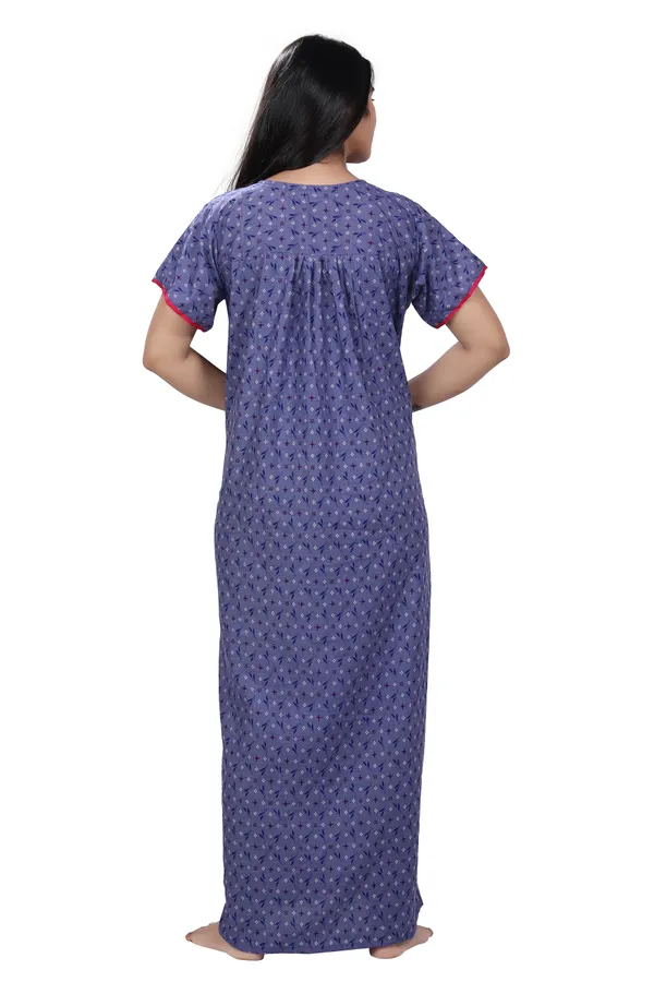 Purple_Cotton_All_Over_Print_Maternity_Nighty_For_Women