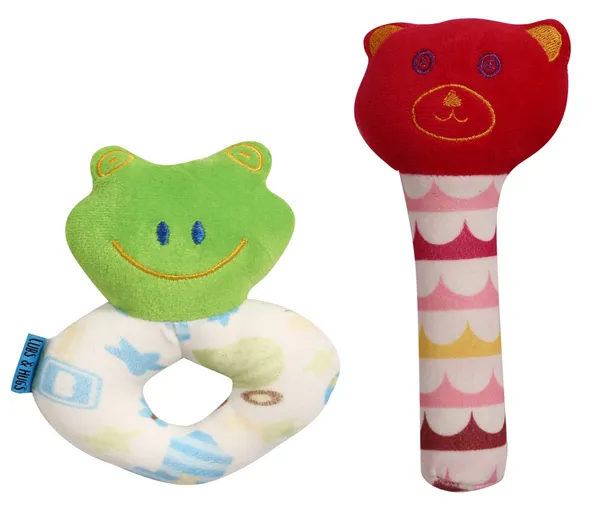 Multicolour_Ring_And_Stick_Soft_Toys_For_Babies_Face_Rattle_Girls_&_Boys_Toys_(Pack_Of_2)