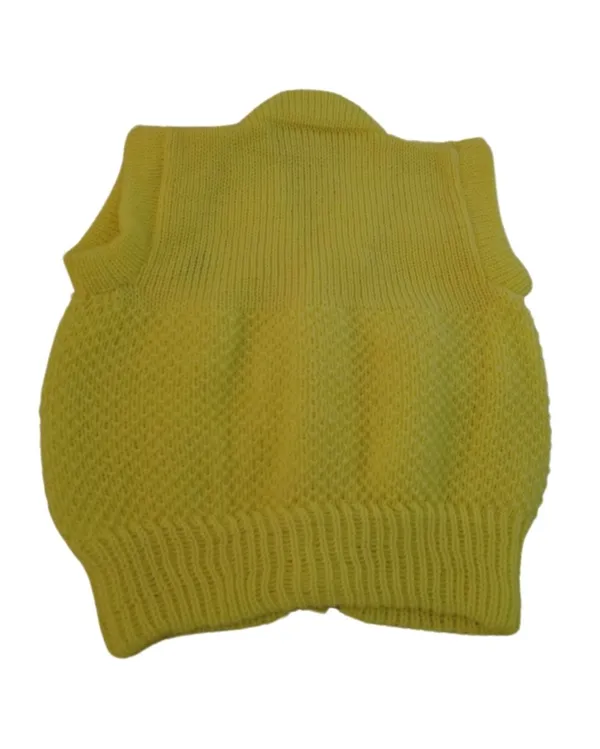 Yellow_Woollen_New_Born_Baby_Vest
