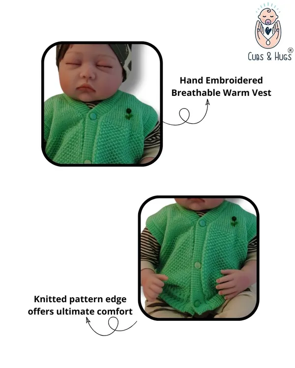 Green_Woollen_New_Born_Baby_Vest