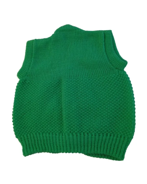 Green_Woollen_New_Born_Baby_Vest