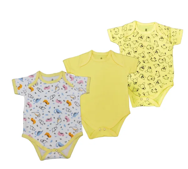 Multicolour_Cotton_Onesies_Romper_For_Baby_(Pack_Of_3)