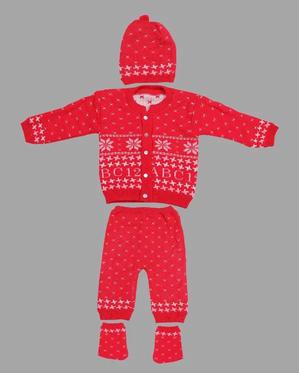 Pink_Knitted_Sweater,_Leggings,_Cap_&_Booties_Full_Suit_For_Baby_(4_Pcs)
