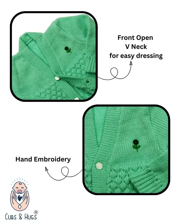 Green_Front_Open_Embroidery_Sweater_For_New_Born_Baby