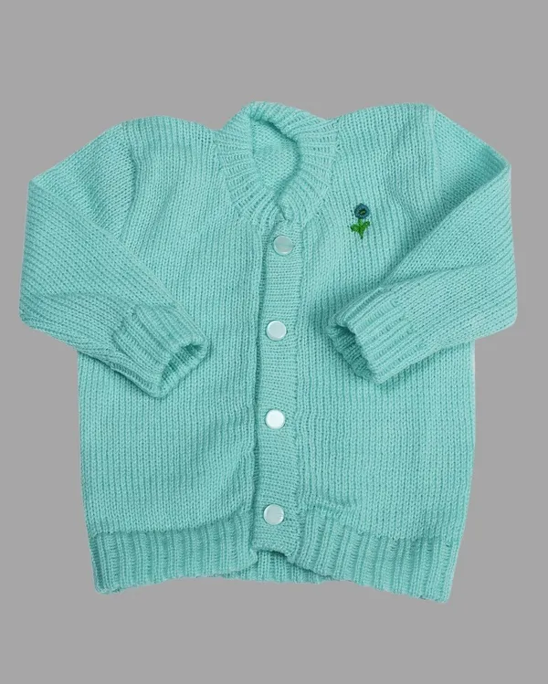 Blue_Sweater_Front_Open_Round_Neck_Cardigan_For_Baby