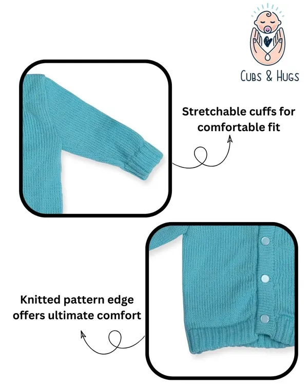 Blue_Sweater_Front_Open_Round_Neck_Cardigan_For_Baby