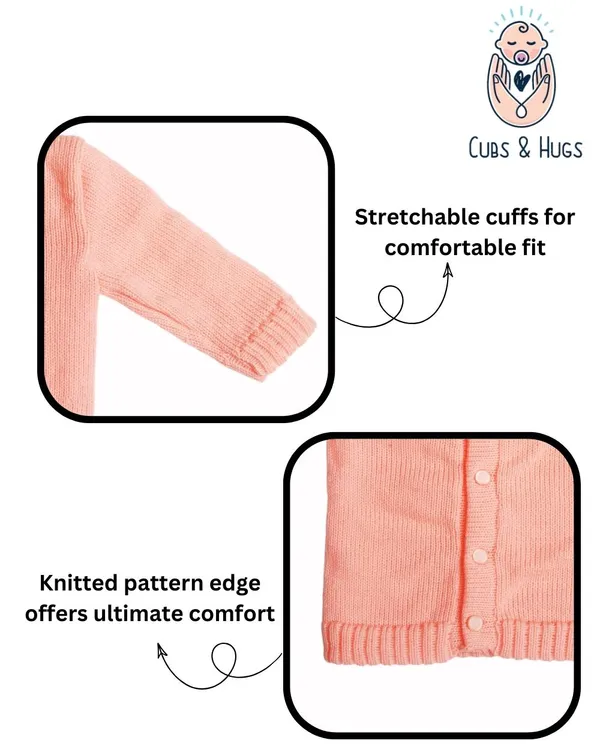 Pink_Sweater_Front_Open_Round_Neck_Cardigan_For_Baby