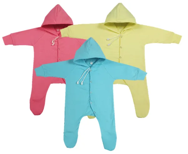 Multicolour_Romper_&_Sleepsuit_Set_For_New_Born_Baby_(Pack_Of_3)