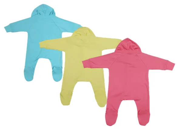 Multicolour_Romper_&_Sleepsuit_Set_For_New_Born_Baby_(Pack_Of_3)