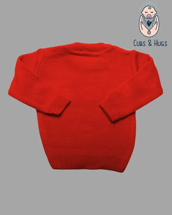 Maroon_Woolen_Full_Sleeves_Baby_Sweater_Pullover_Cardigan