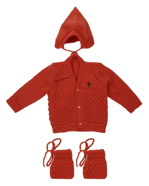 Brown_Front_Open_Embroidery_Sweater_For_New_Born_Baby