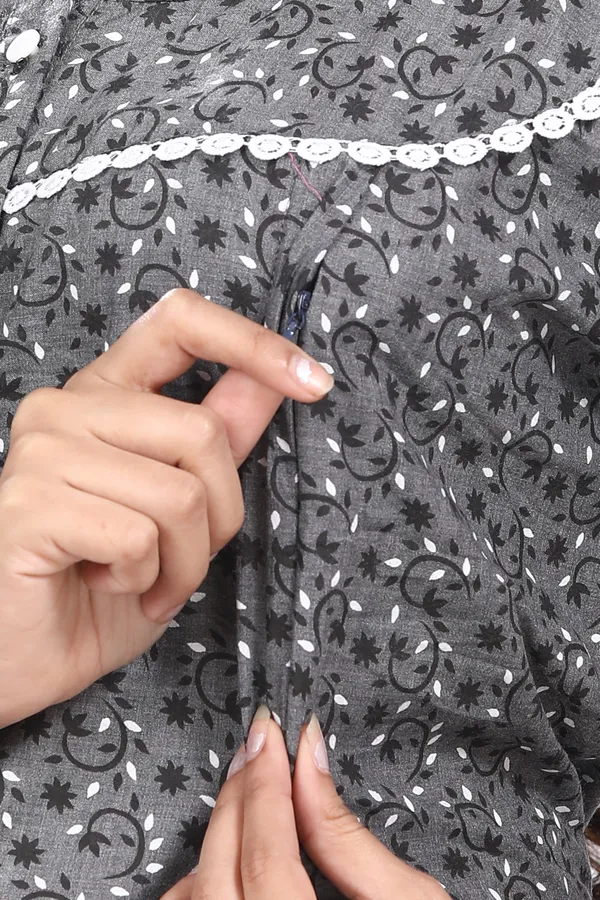 Grey_Cotton_All_Over_Print_Maternity_Nighty_For_Women