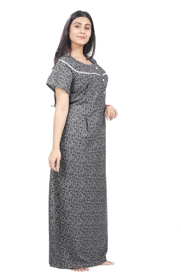 Grey_Cotton_All_Over_Print_Maternity_Nighty_For_Women
