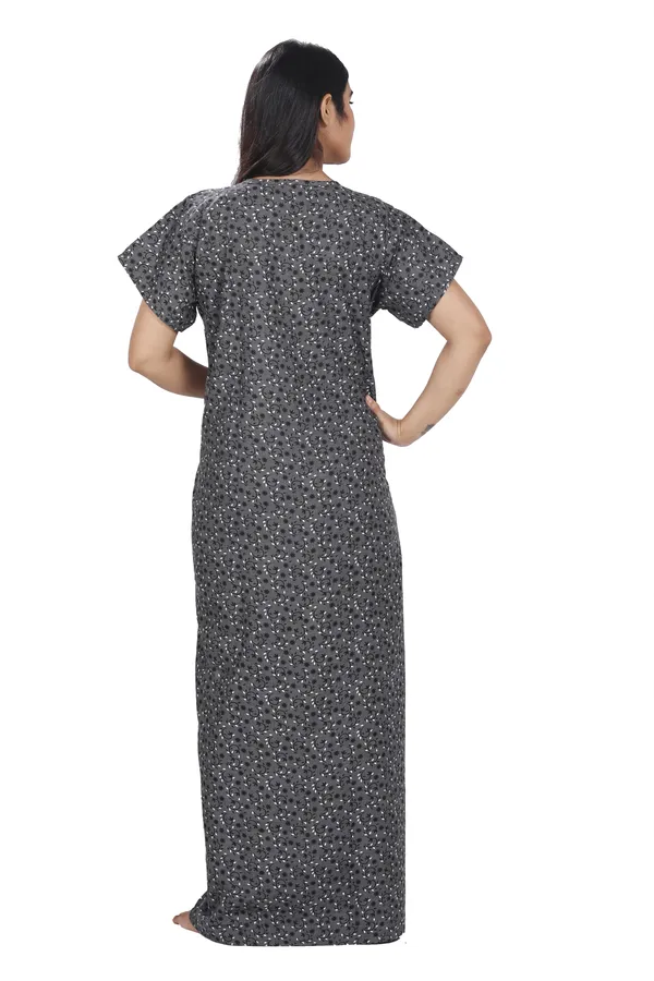 Grey_Cotton_All_Over_Print_Maternity_Nighty_For_Women