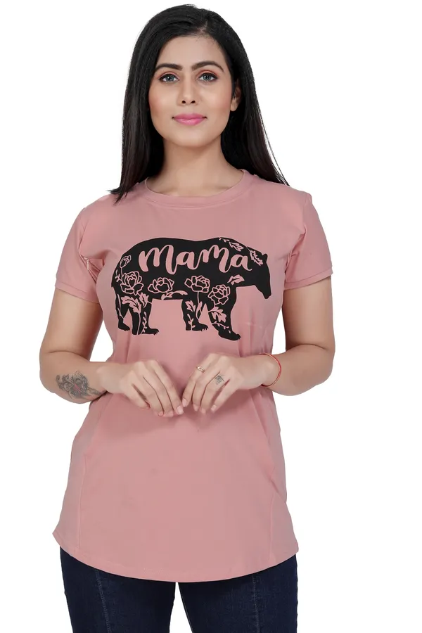 Pink_Cotton_Feeding_Top_Tshirt_For_Women